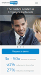 Mobile Screenshot of employeereferrals.com